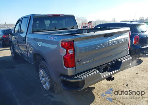 2024 Chevrolet Silverado 1500 4Wd Short Bed Custom from USA, damaged, VIN 1GCPDBEK2RZ148510